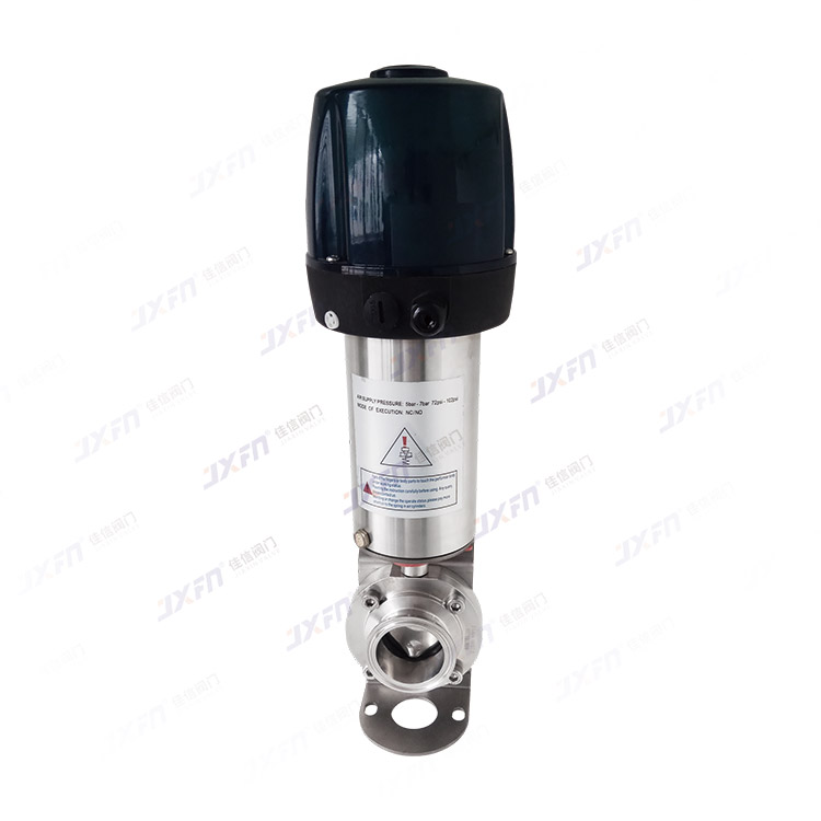 D671X-10P/R 帶回信器氣動(dòng)衛(wèi)生級(jí)快裝蝶閥
